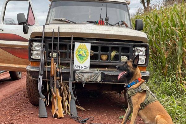 BPFron realiza perseguição e desarticula grupo de caçadores ilegais em Nova Santa Rosa