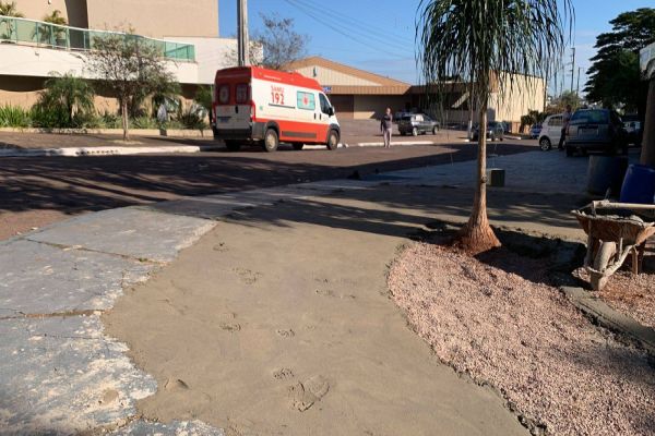 Briga por pisar em calçada em obra seria o motivo de tentativa de homicídio no Bairro Coqueiral