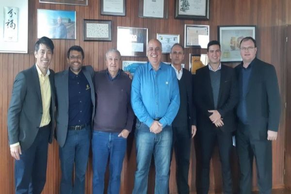 Dilvo recebe o novo vice-presidente de Agronegócios do Banco do Brasil