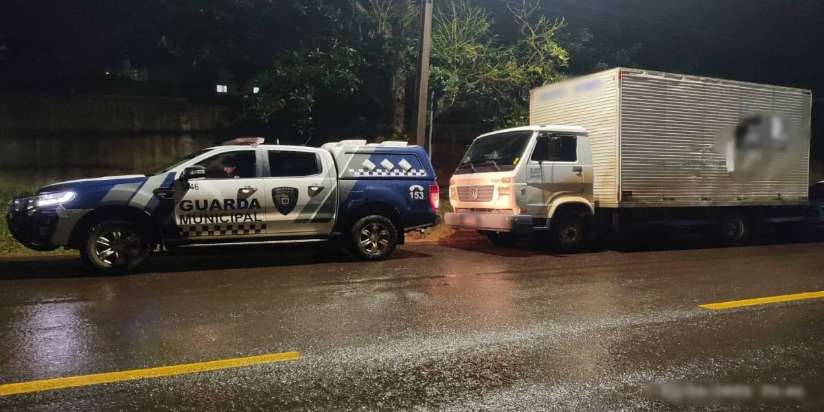 Tentativa de assalto a caminhão é registrada no Bairro Lago Azul; Trabalhador escapou ileso