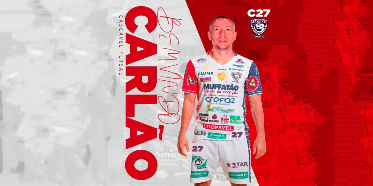 Carlão retorna ao Cascavel Futsal para a temporada com grandes expectativas