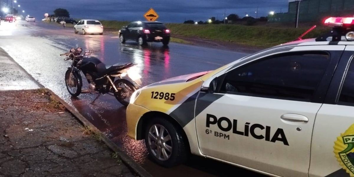 PM realiza ação de fiscalização de trânsito em Cascavel; Foram lavrados 13 autos de Infração