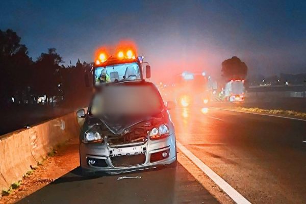 Motorista morre atropelado ao buscar gasolina na BR-116 no Paraná