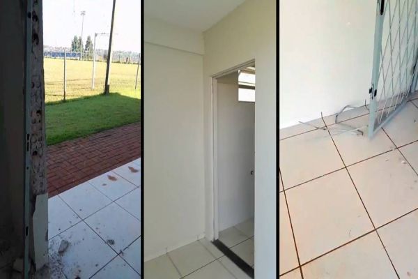 Imagem referente a notícia: Complexo Esportivo da Região Norte é alvo de furtos e vandalismo