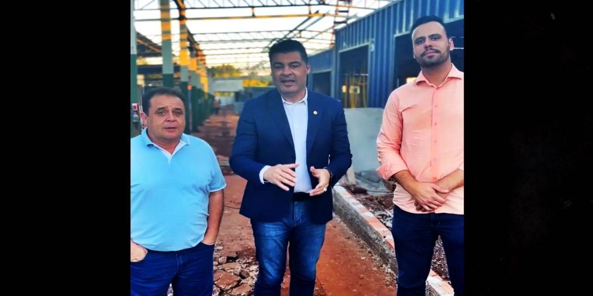 Batatinha e Secretário de Inovação Marcelo Rangel visitam Estação da Inovação de Cascavel
