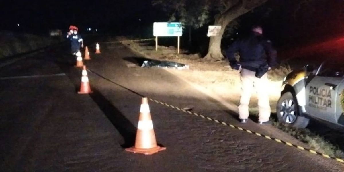 Crime violento: Homem encontrado morto com bilhete "Cagueta" enrolado na boca em Nova Aurora