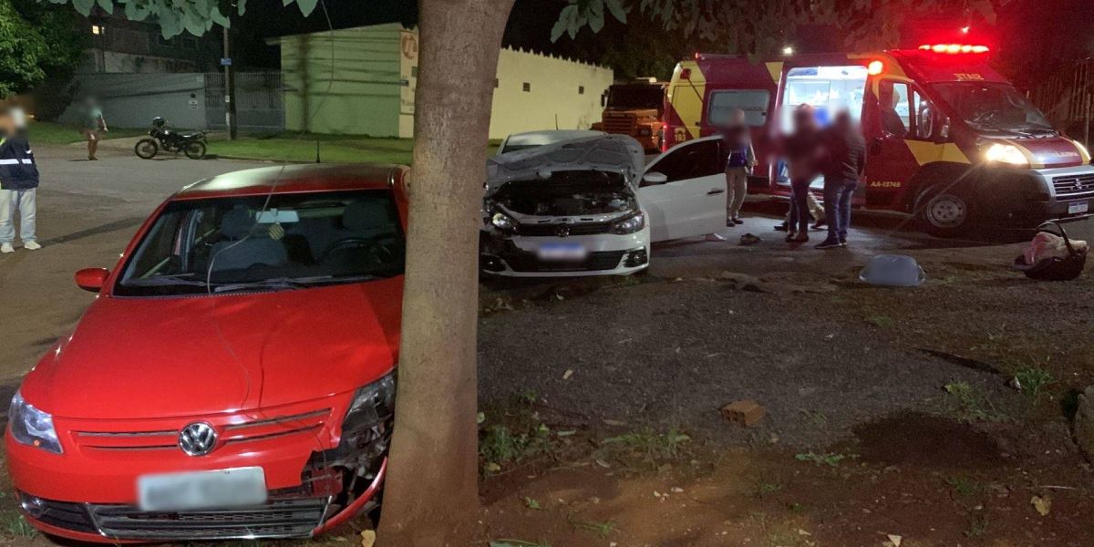 Bebê de três meses ferido em colisão de trânsito no Bairro Universitário