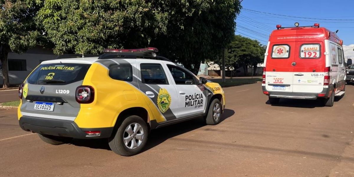 Condutor foge sem prestar socorro em acidente com vítima em Corbélia
