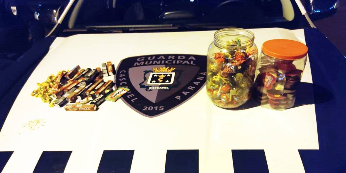 Guarda Municipal de Cascavel apreende dois adolescentes após furtarem doces no Terminal Leste