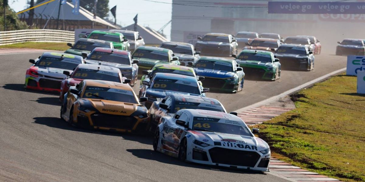 Rafael Dias (PRO) vence a Corrida 1 da NASCAR Brasil em Cascavel