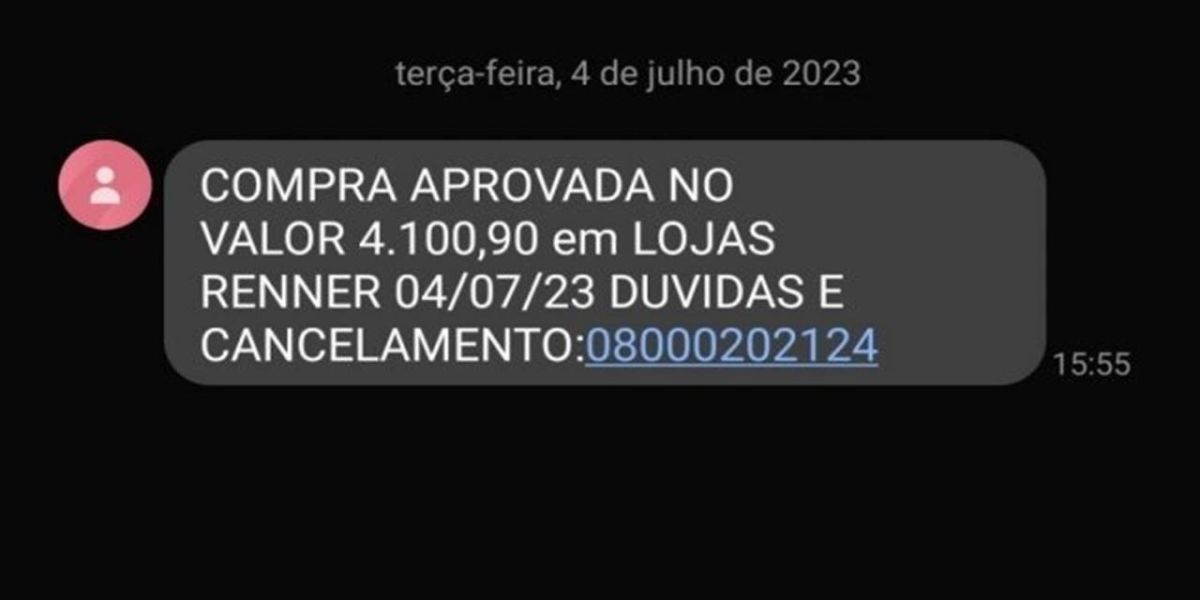 Golpe de mensagens SMS preocupa moradores de Três Barras do Paraná