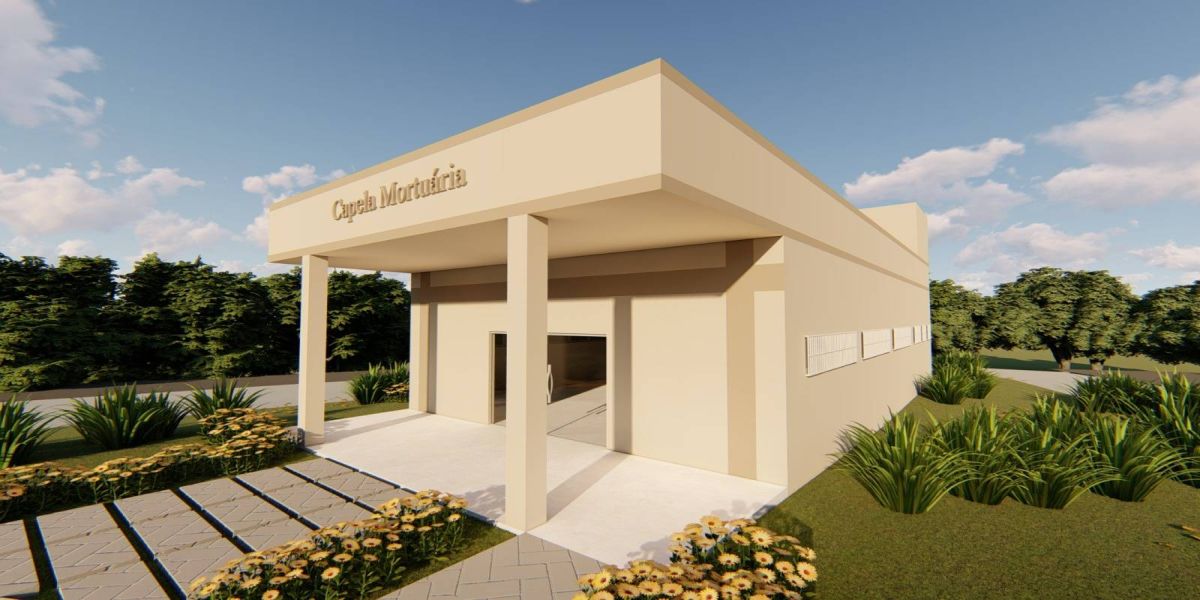 Santello e Mazutti acompanham início das obras da Capela Mortuária do Alto Alegre