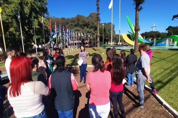 Professores participam do Roteiro de Estudos Cascavel Meu Município