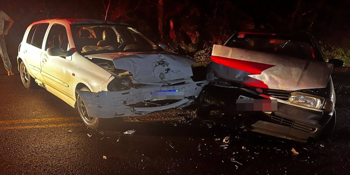 Grave colisão frontal deixa vários feridos na PR-471 em Três Barras do Paraná