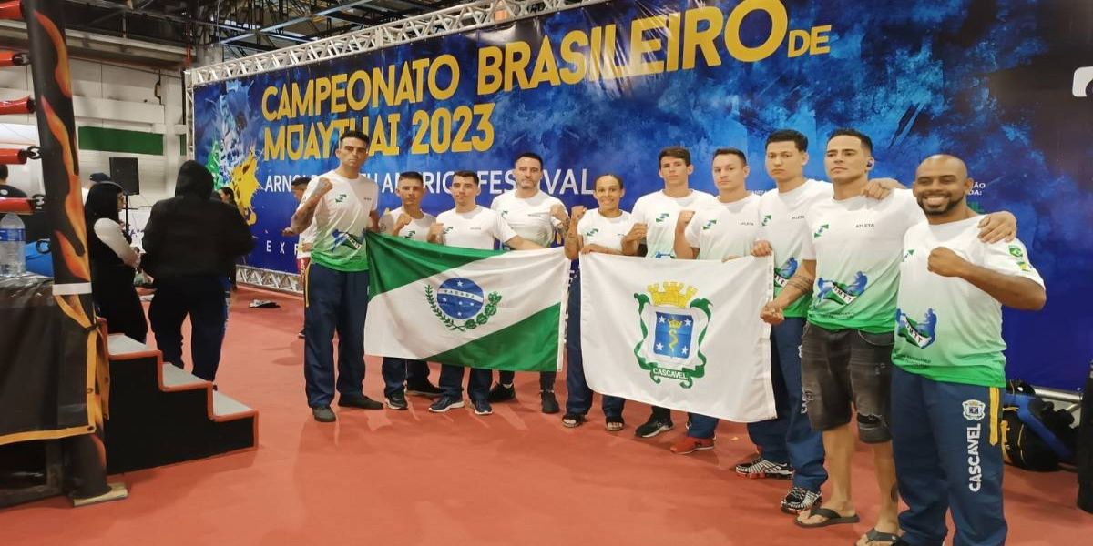 Atletas de Cascavel são convocados para a Seleção Brasileira de Muaythai