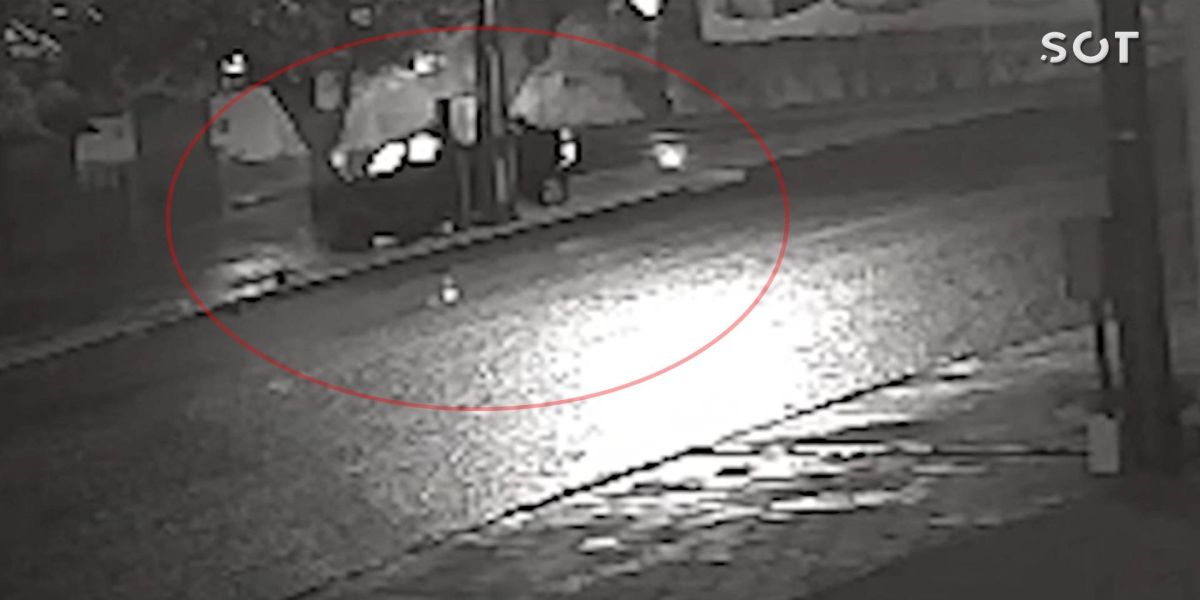 Imagens de câmera de segurança revelam acidente fatal na Rua Nereu Ramos