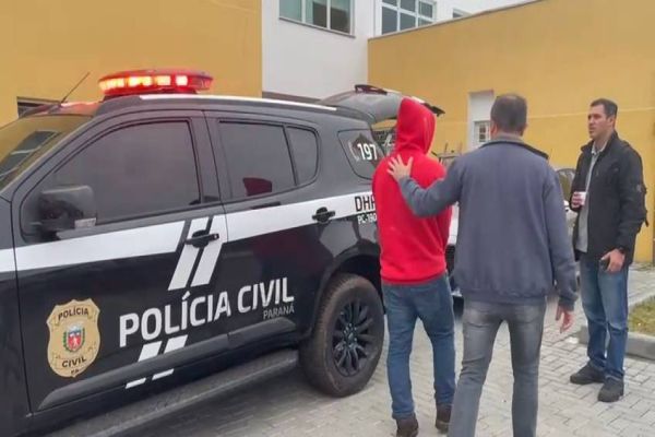 Imagem referente a notícia: Acusado pela morte de Ingrid Karine é detido pela DH de Cascavel em Curitiba