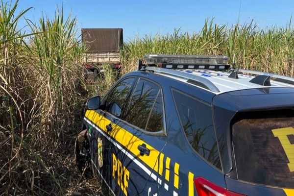 PRF apreende duas carretas carregadas com cigarros contrabandeados do Paraguai