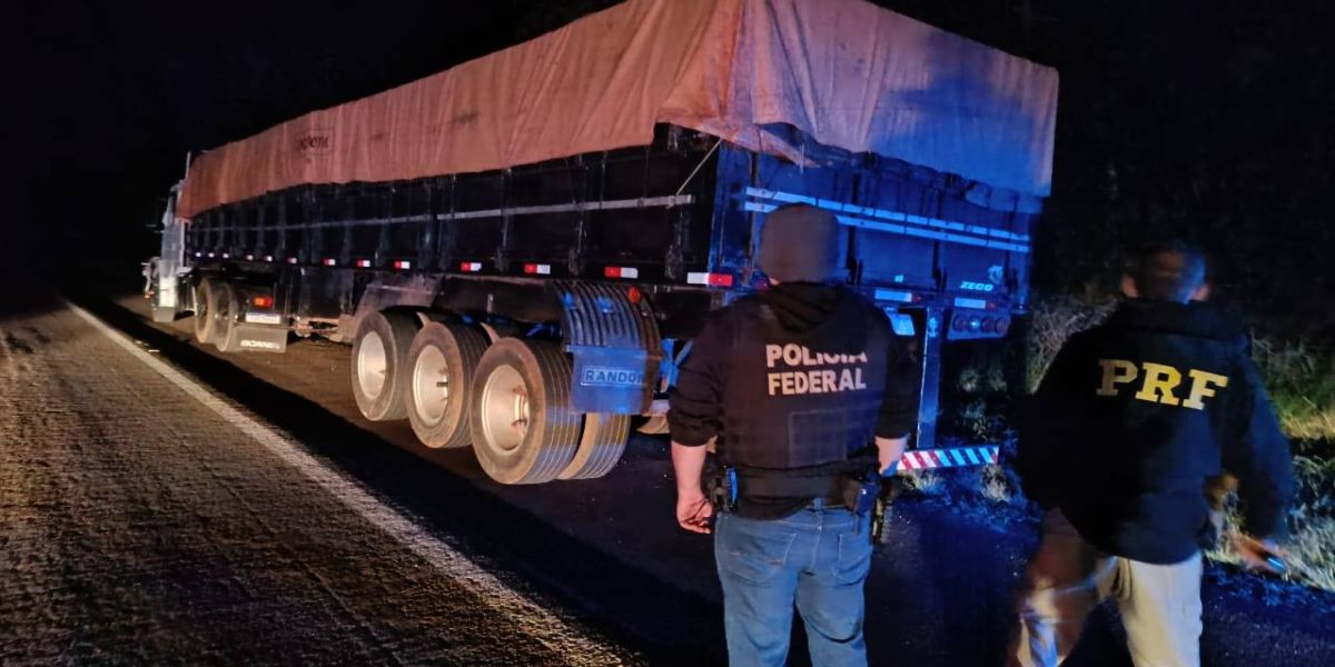 PRF apreende 3 toneladas de maconha em ação conjunta com a PF em Céu Azul