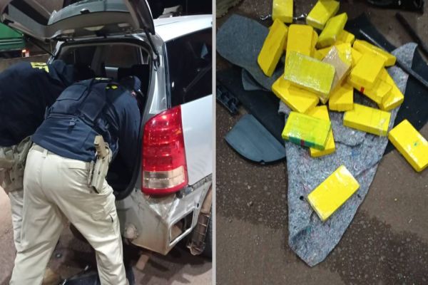 Cocaína é apreendida pela Polícia Rodoviária Federal de Cascavel
