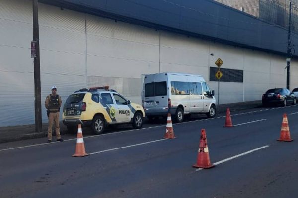 Operação na região Central de Cascavel: 1ª Companhia do 6º Batalhão Promove Presença Ostensiva