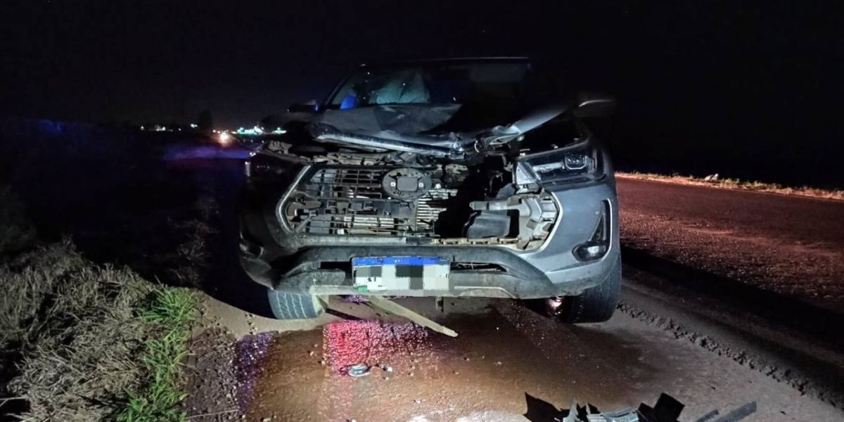 Homem morre atropelado na BR-467, distrito de Sede Alvorada em Cascavel