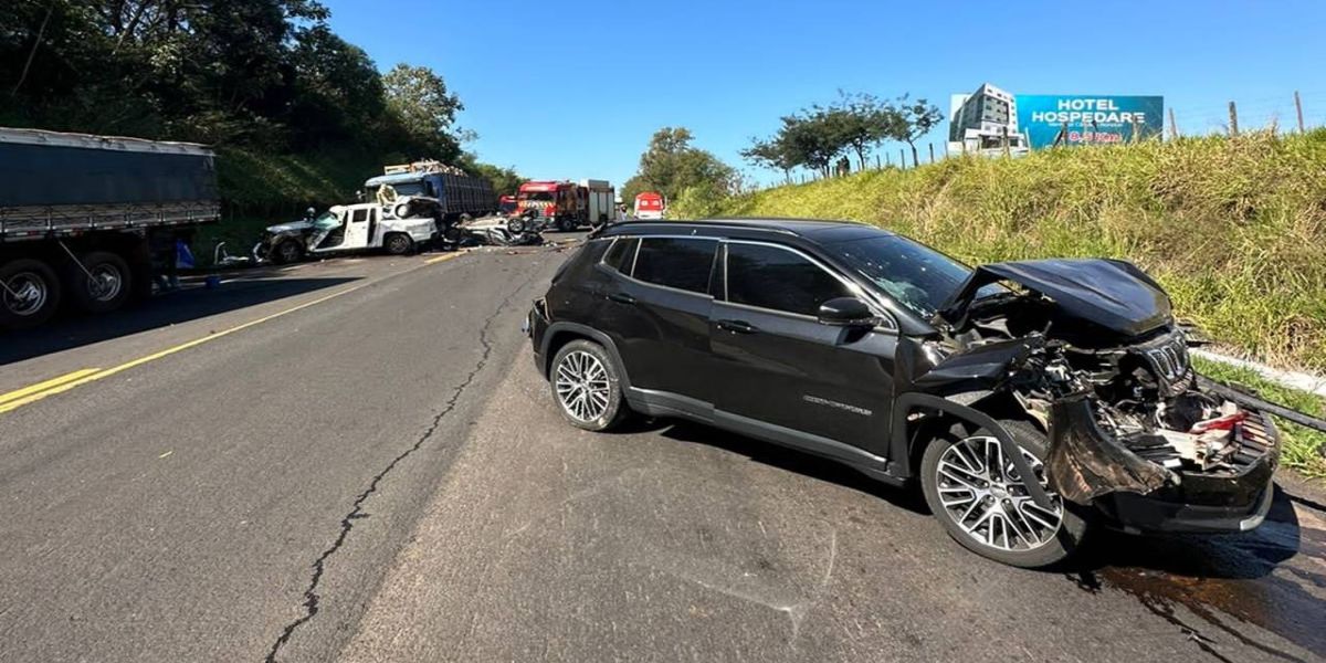 Quatro vítimas cascavelenses são identificadas após grave acidente na BR-163 em Marechal