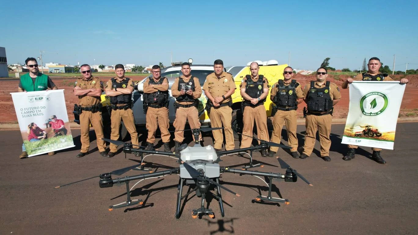 Foto relacionada a notícia: Policiais Militares recebem treinamento de "Operação de Drones" para reforçar a segurança pública