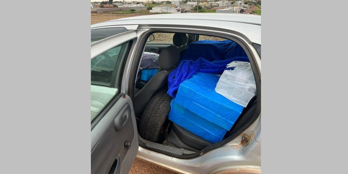 Polícia Rodoviária Estadual apreende veículo carregado com contrabando em Santa Tereza do Oeste