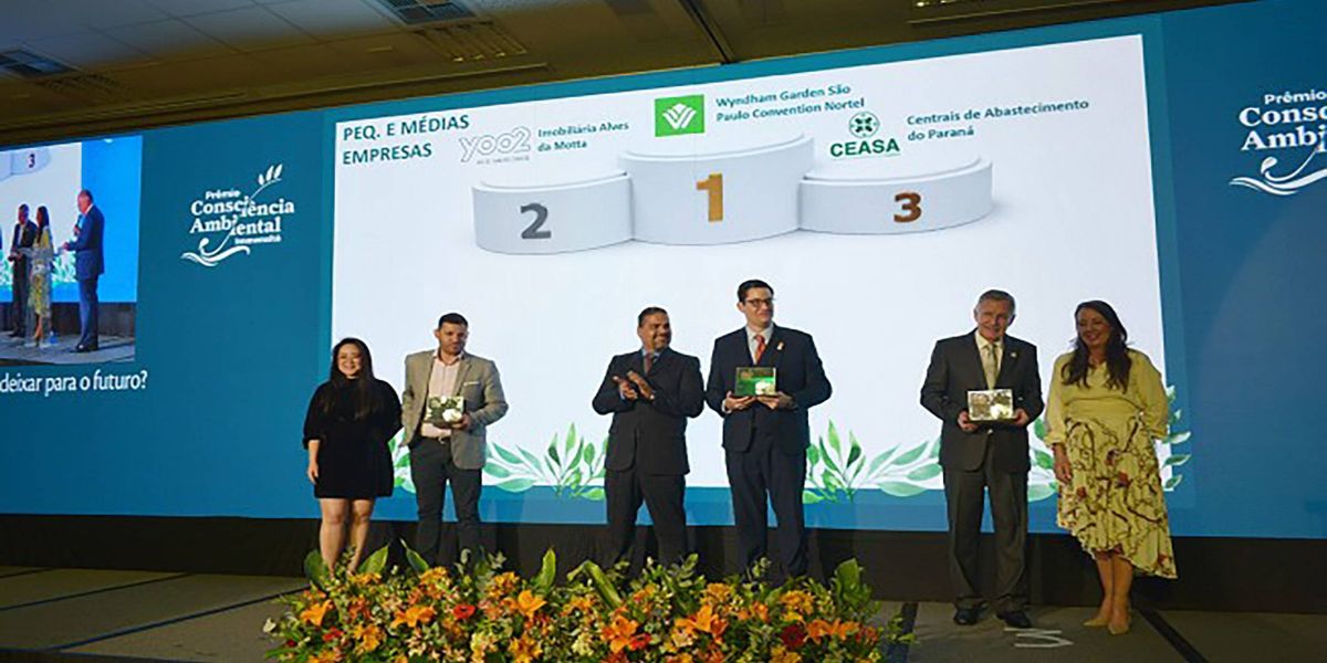 Com Banco de Alimentos, Ceasa Paraná recebe prêmio de consciência ambiental