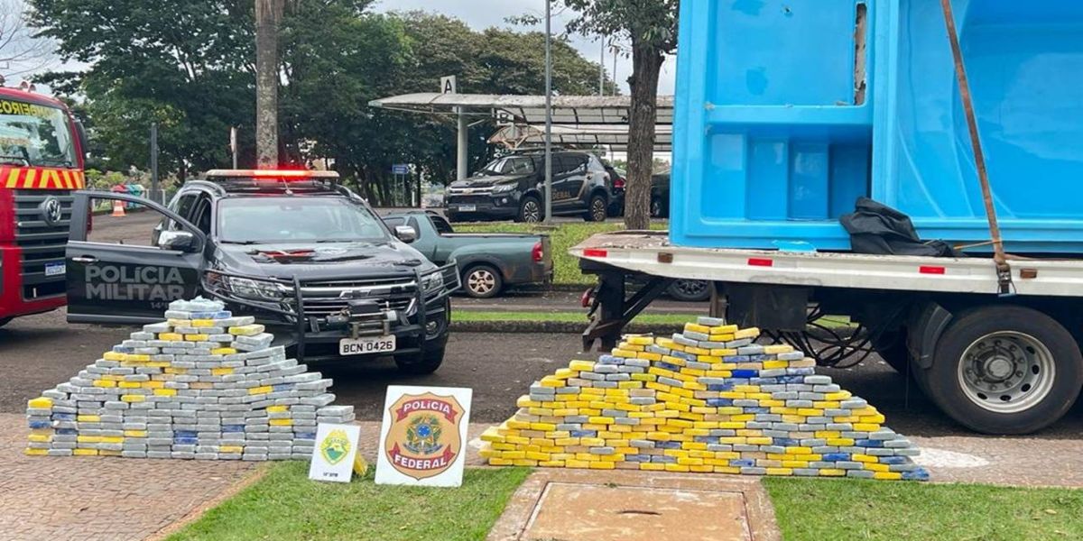 Ação Integrada resulta na apreensão de mais de 470 kg de cocaína dissimulados em piscinas de fibra