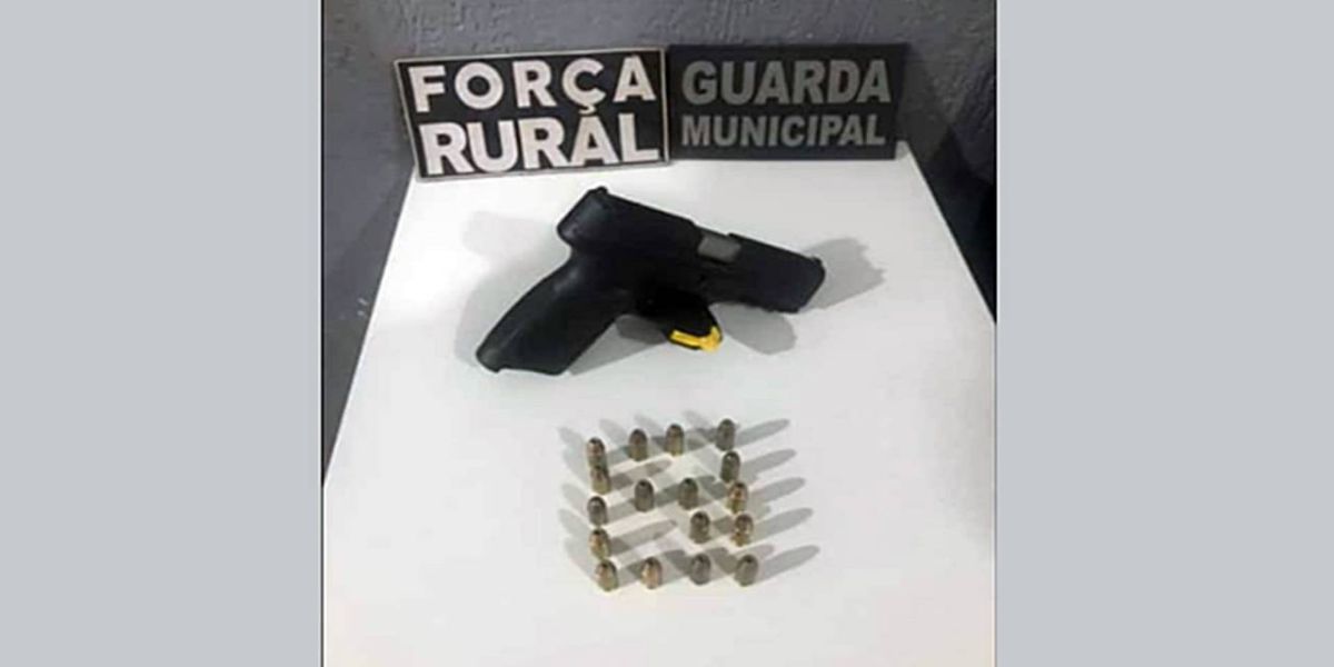 Guarda Municipal detém homem por posse ilegal de arma de fogo após confusão em clube de Cascavel