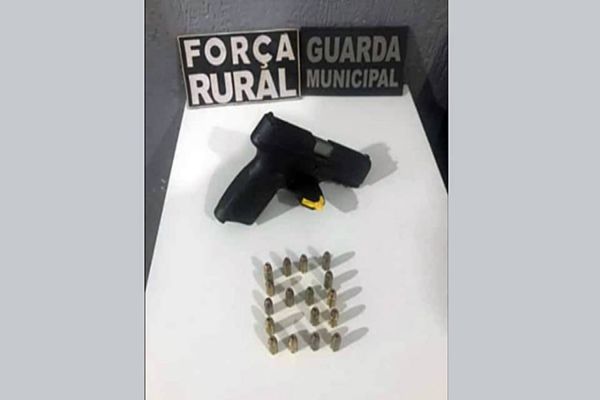 Guarda Municipal detém homem por posse ilegal de arma de fogo após confusão em clube de Cascavel