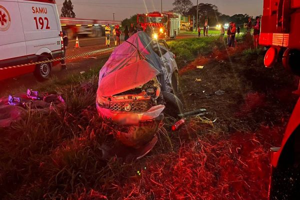 Casal morre em grave acidente na BR-369 em Ouro Verde do Piquiri