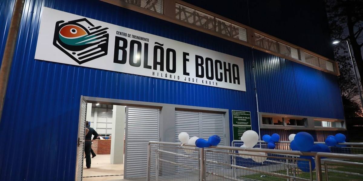 Cascavel Inaugura centro de treinamento de bolão e bocha em homenagem a Hilário José Kroth