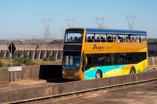 Turismo de Itaipu cresce 4% em julho em relação ao mesmo período de 2022