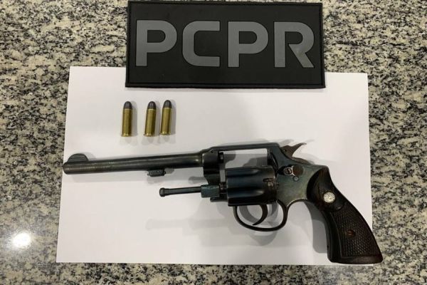 Homem é preso por porte ilegal de arma de fogo no Jardim Quebec