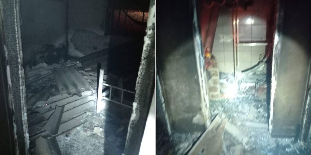 Idoso é encontrado morto com as mãos e pernas amarras após incêndio em residência em Santa Lúcia