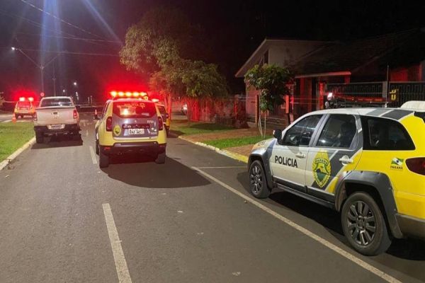 Imagem referente a notícia: Policial militar é morto ao atender ocorrência de Maria da Penha em Santa Helena