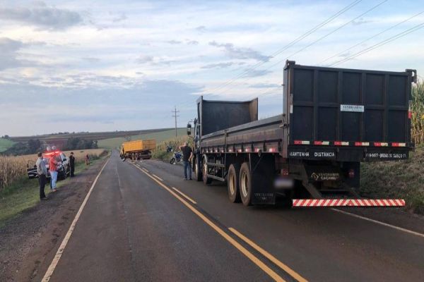 Grave acidente em Catanduvas envolve quatro veículos e deixa feridos