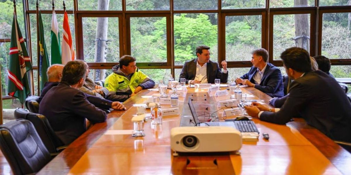 Paranhos e lideranças regionais se reúnem com Governador para discutir o desenvolvimento da região