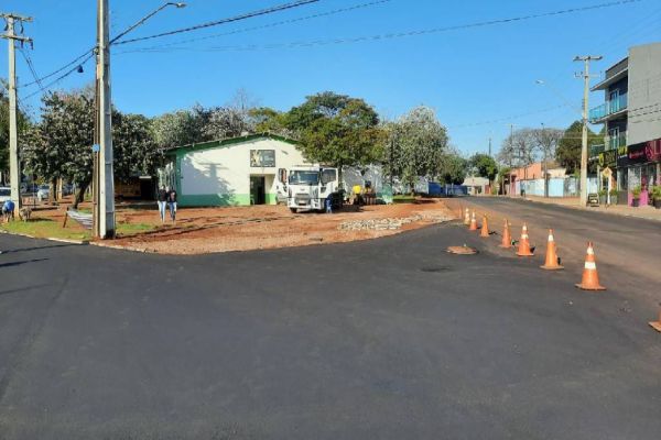 Prefeitura de Cascavel faz obras de readequação em vias do Parque Verde