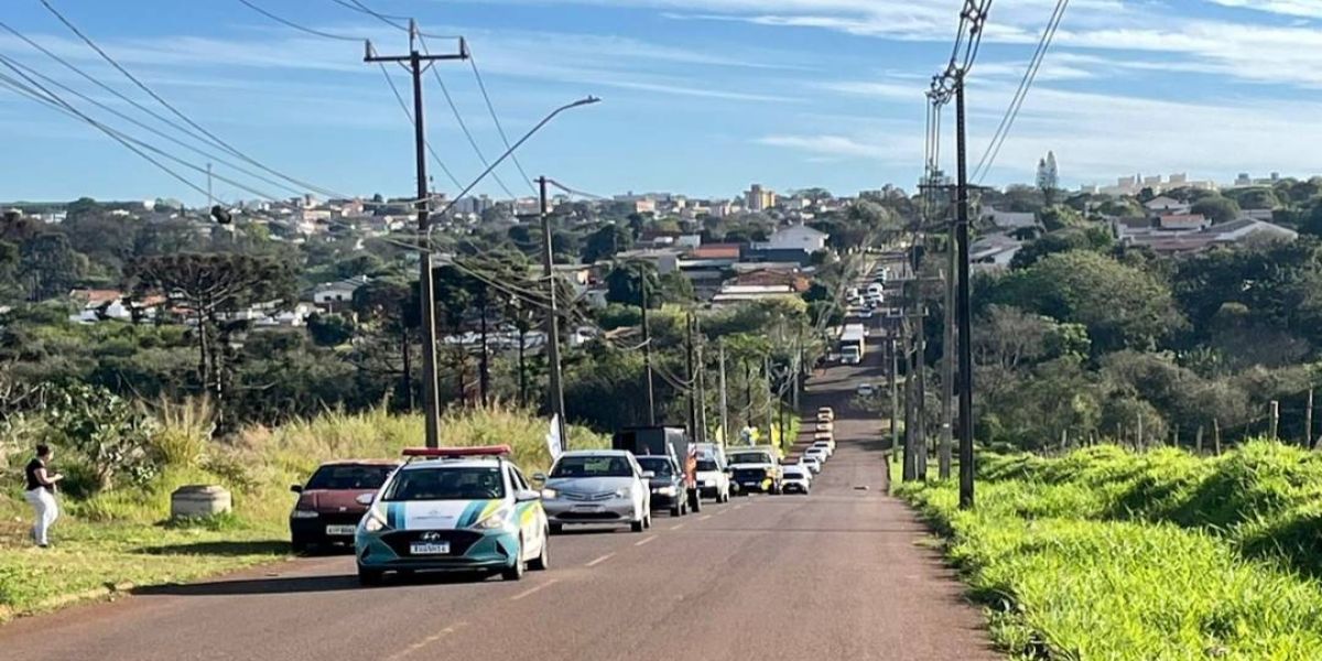 Núcleo Territorial ACIC da Região Sul faz carreata para divulgar campanha