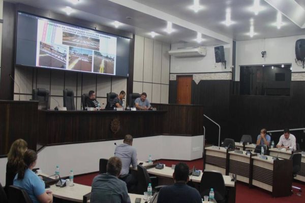 Emdur de Toledo apresenta resultados do 1º semestre de 2023 aos vereadores