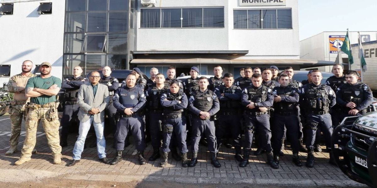 Guarda Municipal de Cascavel passa por Curso de Atendimento Pré-Hospitalar para Situações de Combate