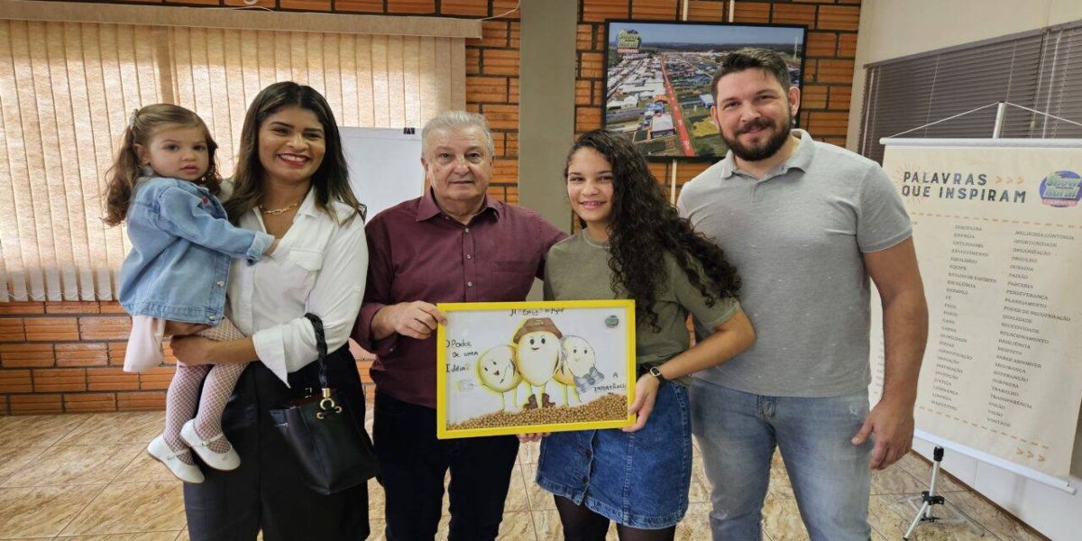 Aluna que quer ser agrônoma faz homenagem aos 35 anos do Show Rural