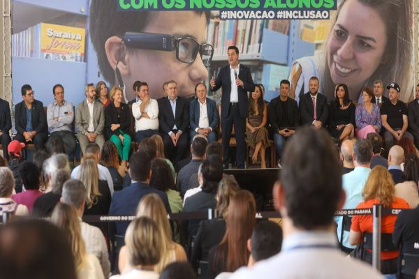 Ratinho Junior anuncia projeto de lei que cria o Fundo dos Direitos da Pessoa com Deficiência