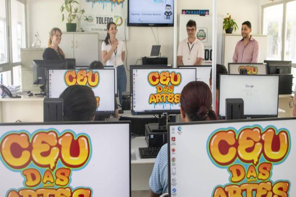 CEU das Artes de Toledo: parceria com UTFPR viabiliza oferta de curso de informática básica