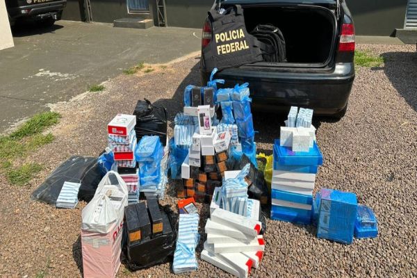 Polícia Federal apreende mercadorias eletrônicas em Cascavel