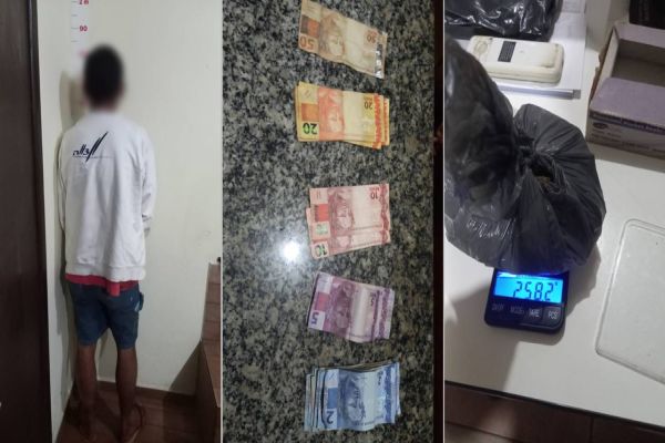 Polícia Militar atuam em ocorrência de roubo e tráfico de drogas em Quedas do Iguaçu